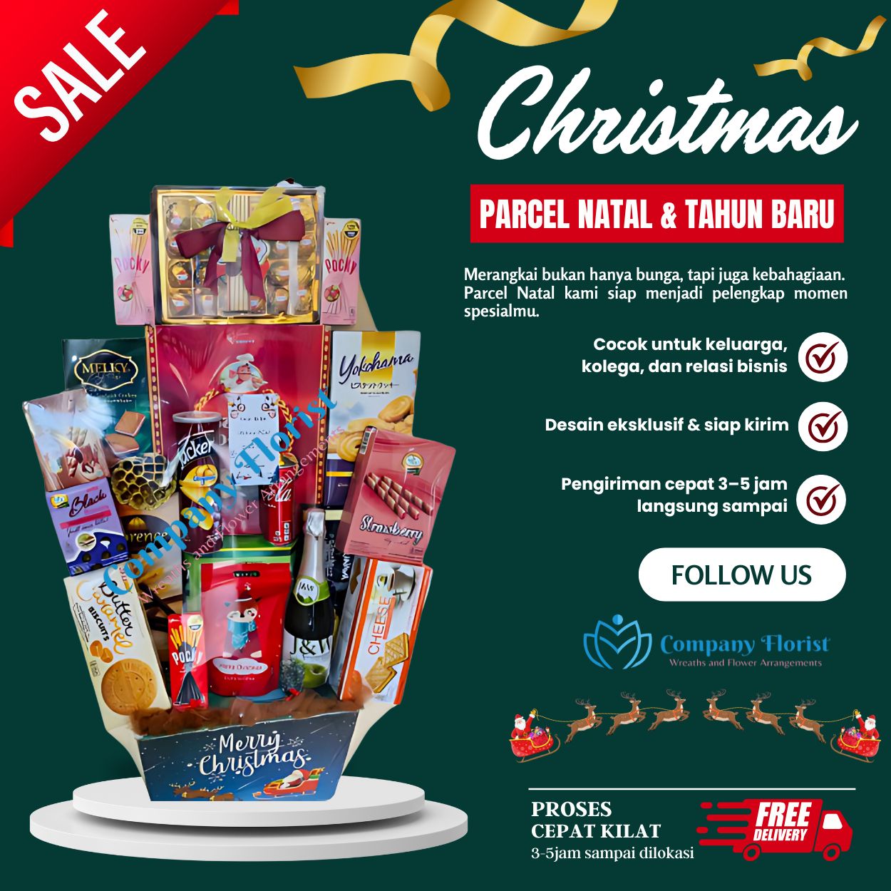 Parcel Natal Elegan – Company Florist